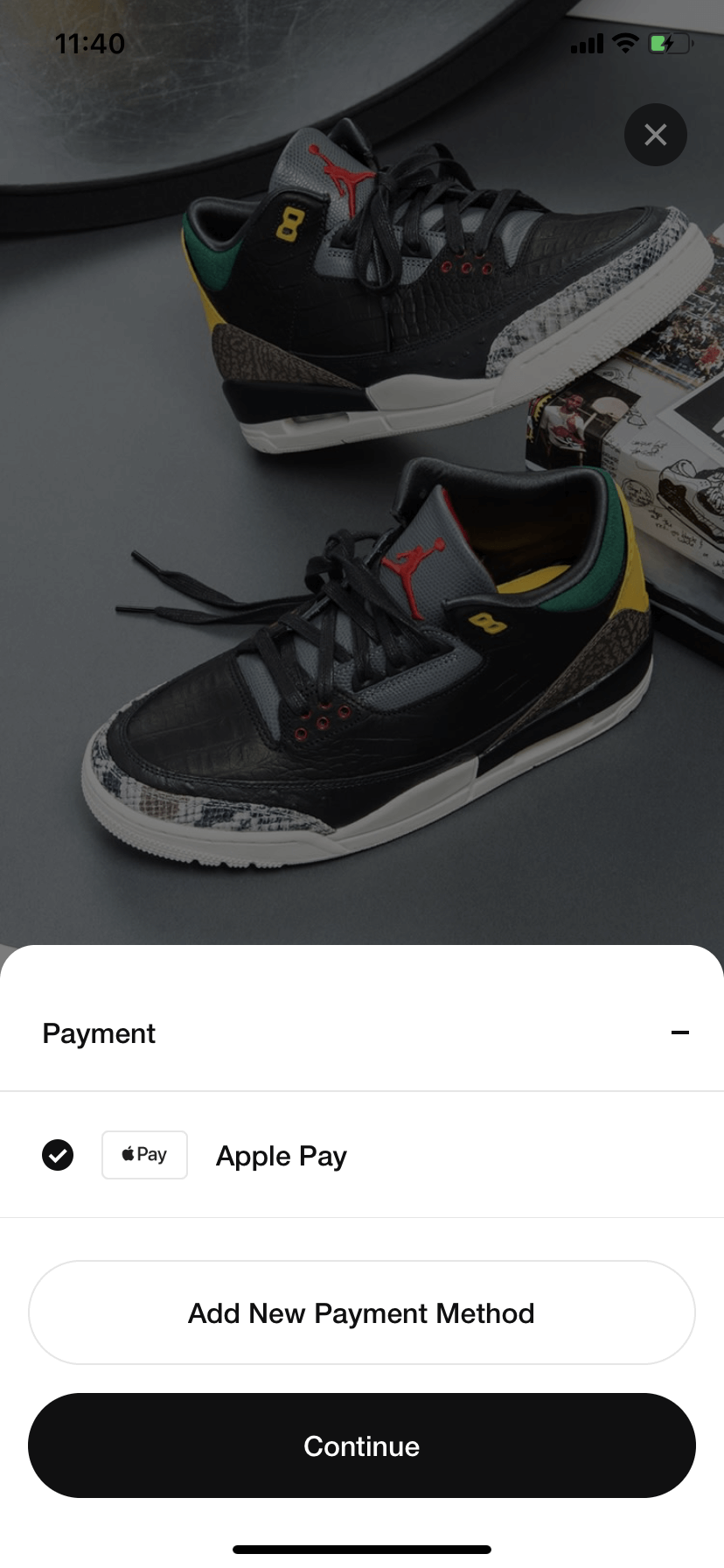 apple pay snkrs