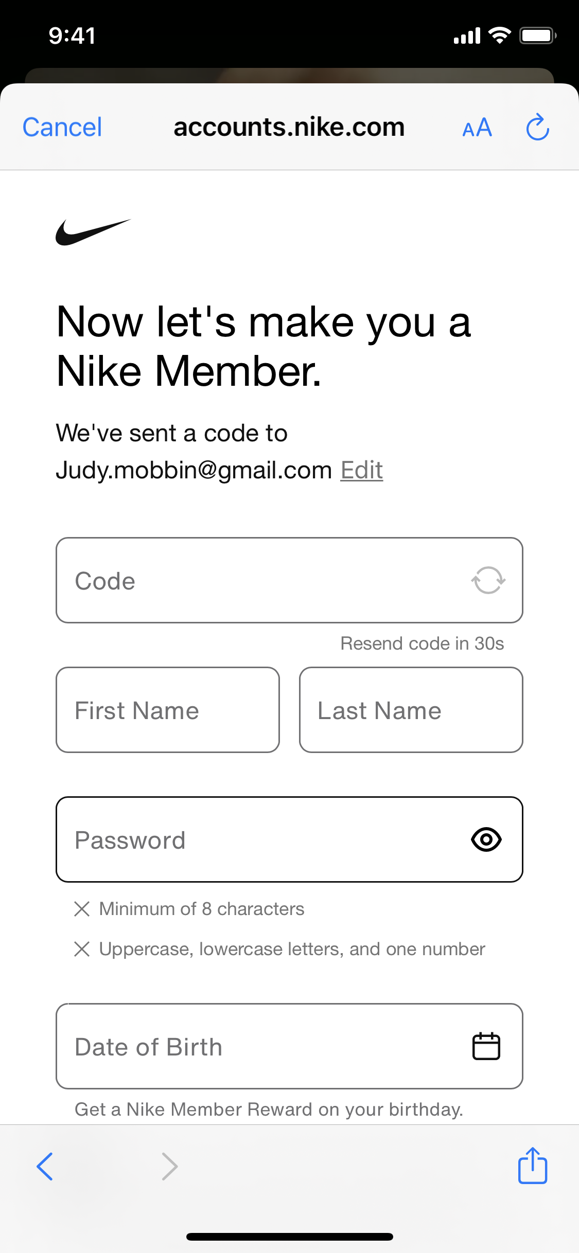 Nike Training Club iOS Mobbin