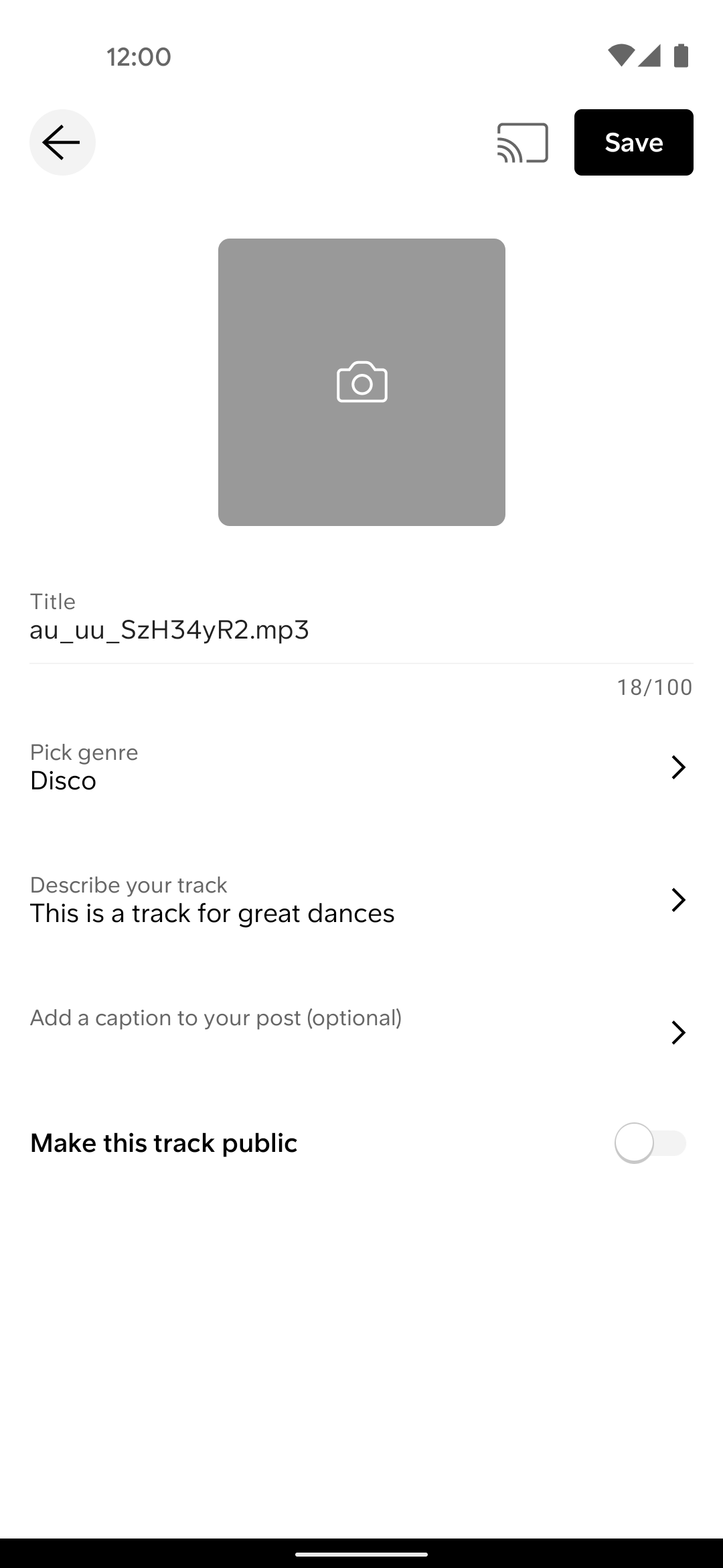 SoundCloud Android | Mobbin