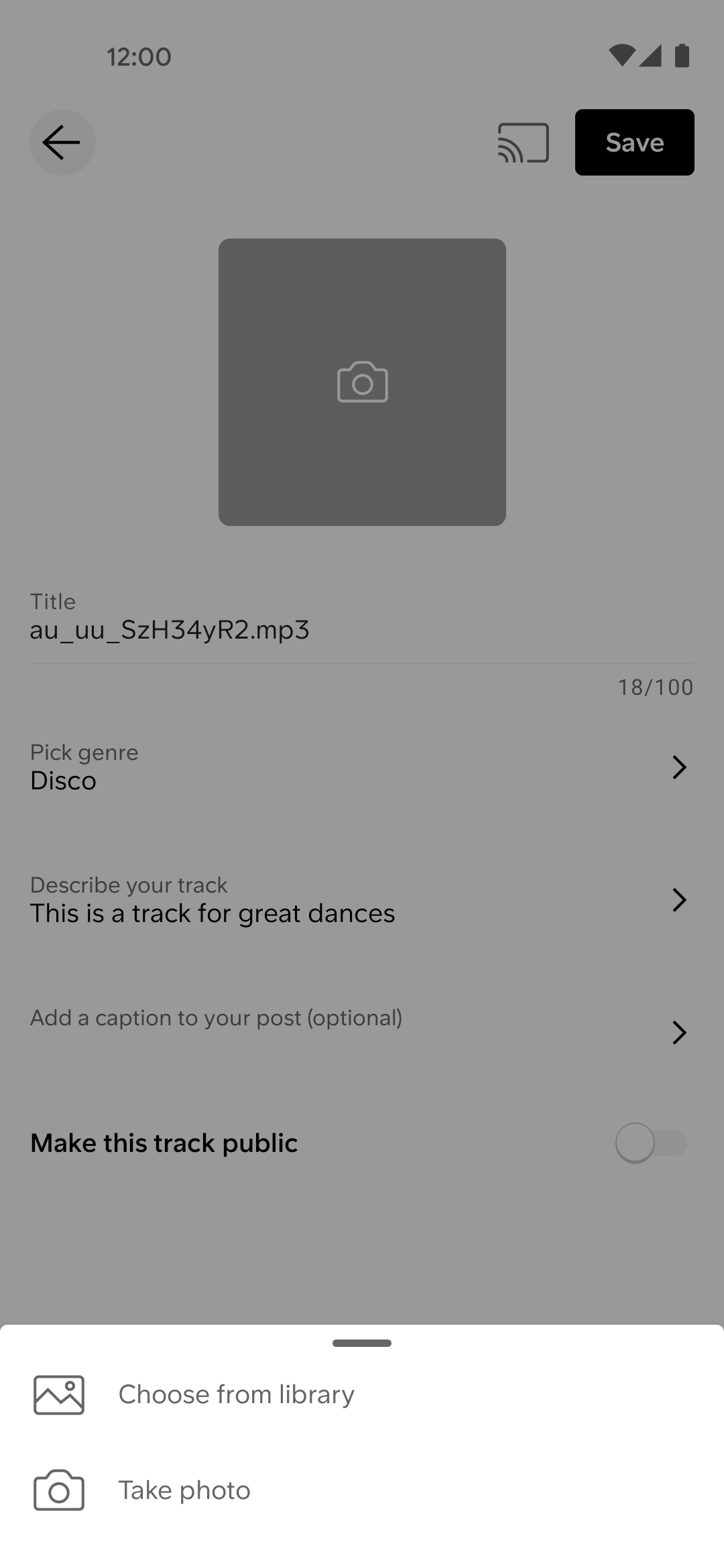 SoundCloud Android | Mobbin